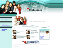 Tablet Screenshot of cristianos.es